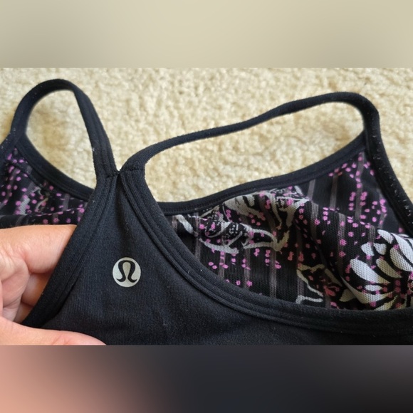 Lululemon - Power Y Tank with FloralCore Built in Bra - Picture 5 of 6